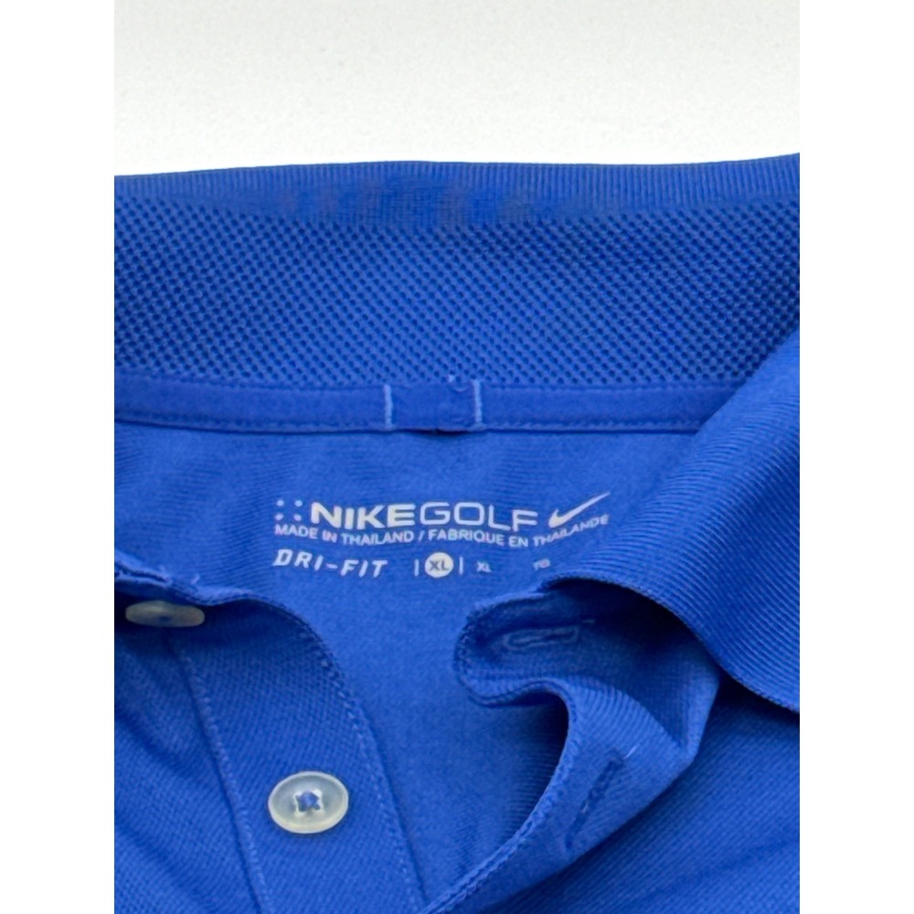 Nike Golf MLB Opening Series Japan 2012 Dri-FIT Polo Shirt Blue Mens XL - Picture 4 of 8